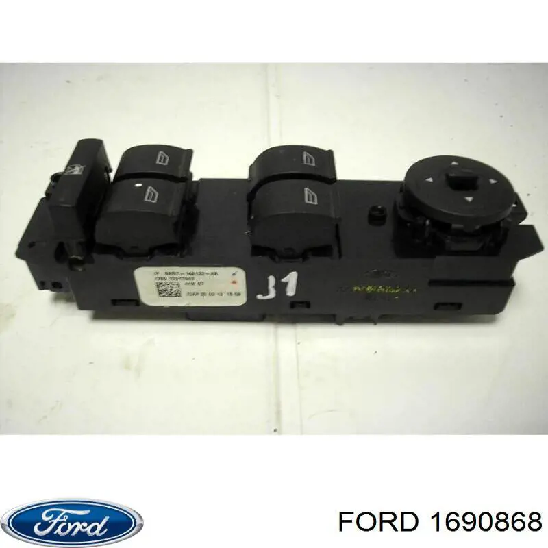 Unidade de botões dianteira esquerda de controlo de elevador de vidro Ford 1690868 preço, a partir de 21,98 USD