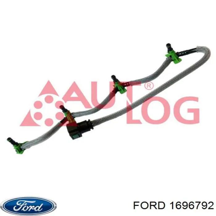 Tubo de combustível, inverso desde os injetores Ford 1742836 preço, a partir de 23,35 USD