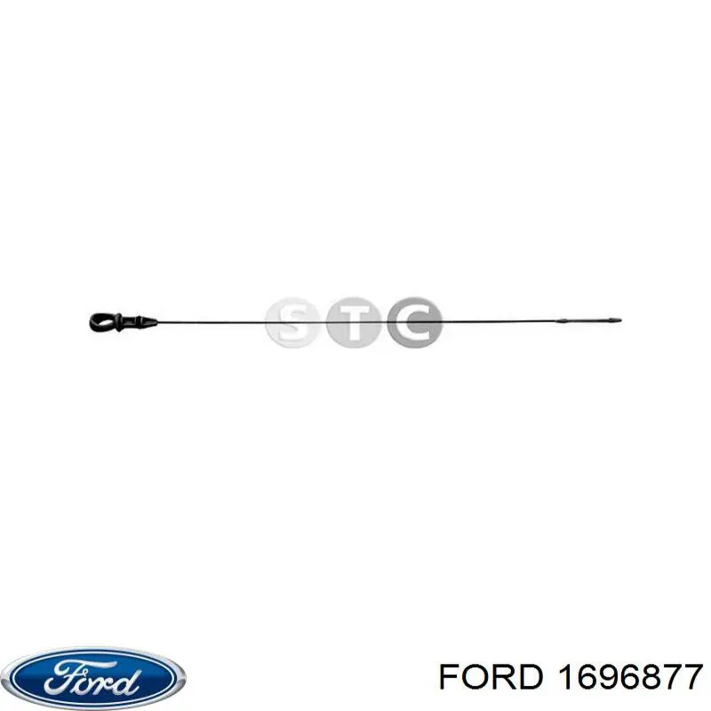 1696877 Ford Sonda (indicador) do nível de óleo no motor