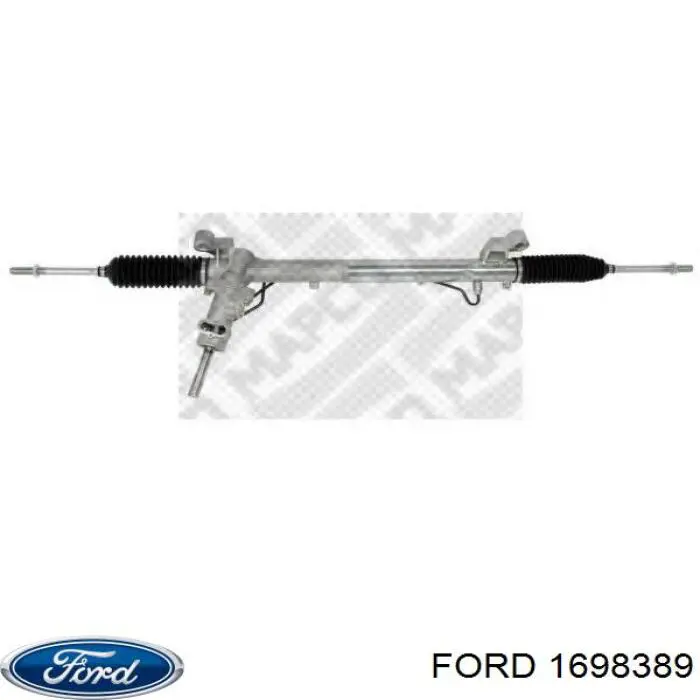 1698389 Ford Cremalheira da direção