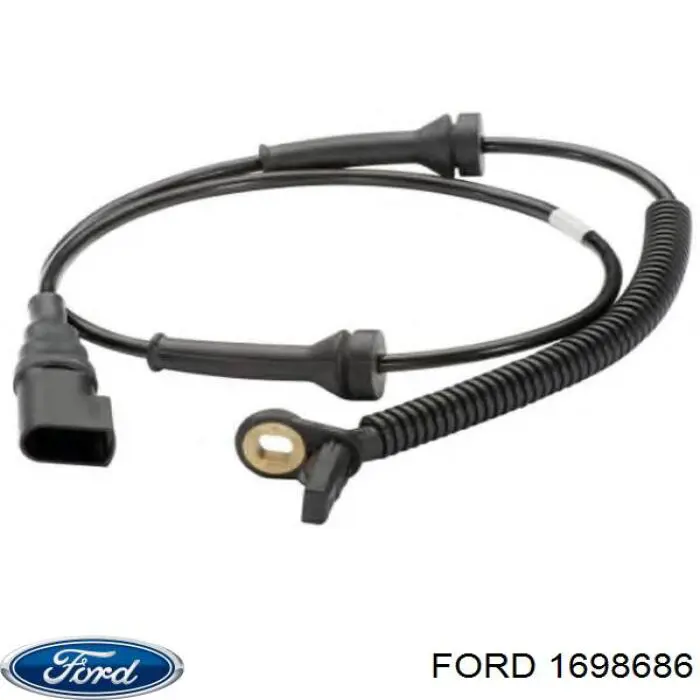 1698686 Ford Sensor dianteiro de ABS