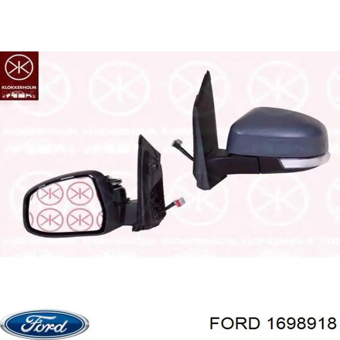 Compre 1727997 Ford Espelho de retrovisão esquerdo