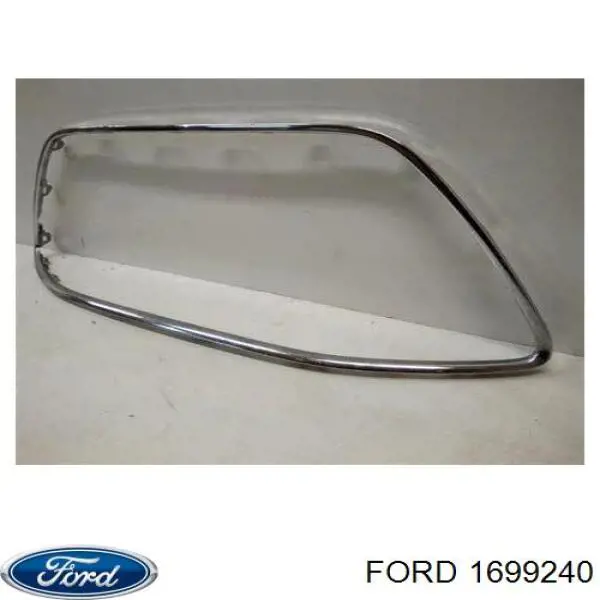 1699240 Ford Carcaça de grelha do pára-choque dianteiro