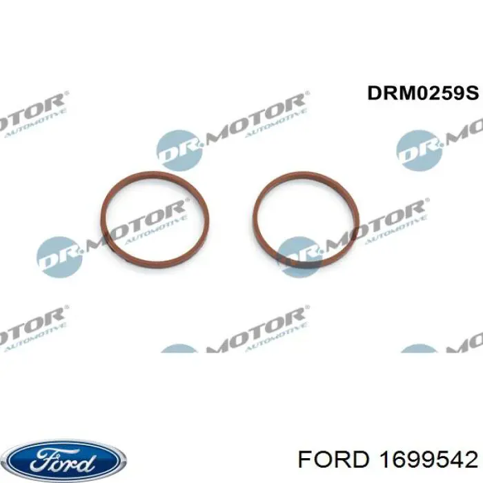 1699542 Ford Vedante de tubo coletor de admissão