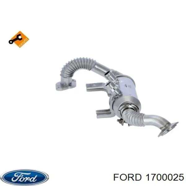 Compre 1700025 Ford Radiador do sistema EGR de recirculação dos gases de escape