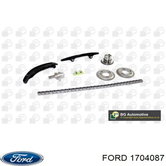 1704087 Ford Cadeia do mecanismo de distribuição de gás