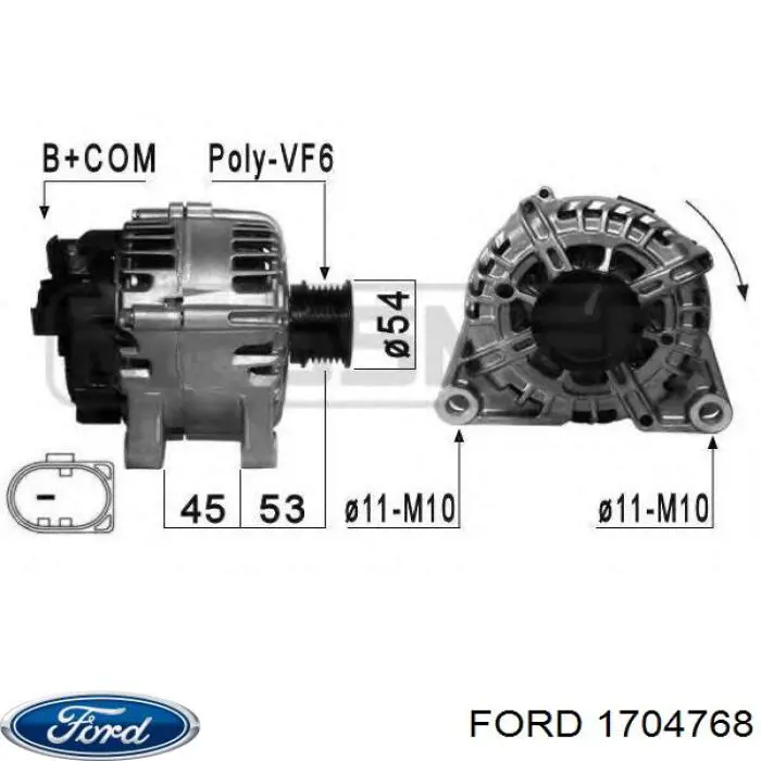 Compre 1704768 Ford Gerador