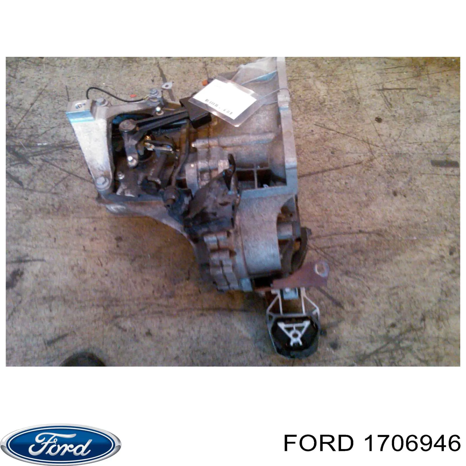 9M5R7002YA Ford Caixa de Mudança montada (caixa mecânica de velocidades)