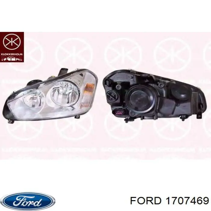 Luz esquerda Ford 1707469 preço, a partir de 151,51 USD