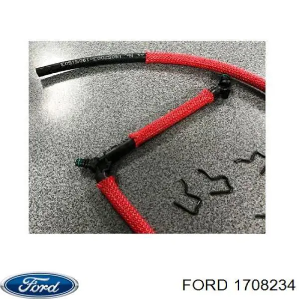 Tubo de combustível, inverso desde os injetores Ford 1708234 preço, a partir de 38,77 USD