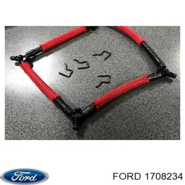 Compre 1708234 Ford Tubo de combustível, inverso desde os injetores