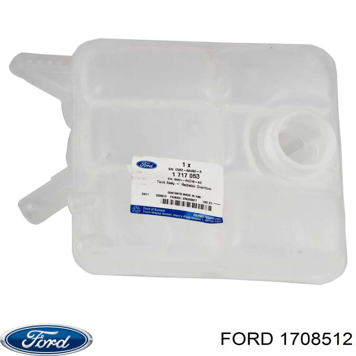 1708512 Ford Tanque de expansão do sistema de esfriamento