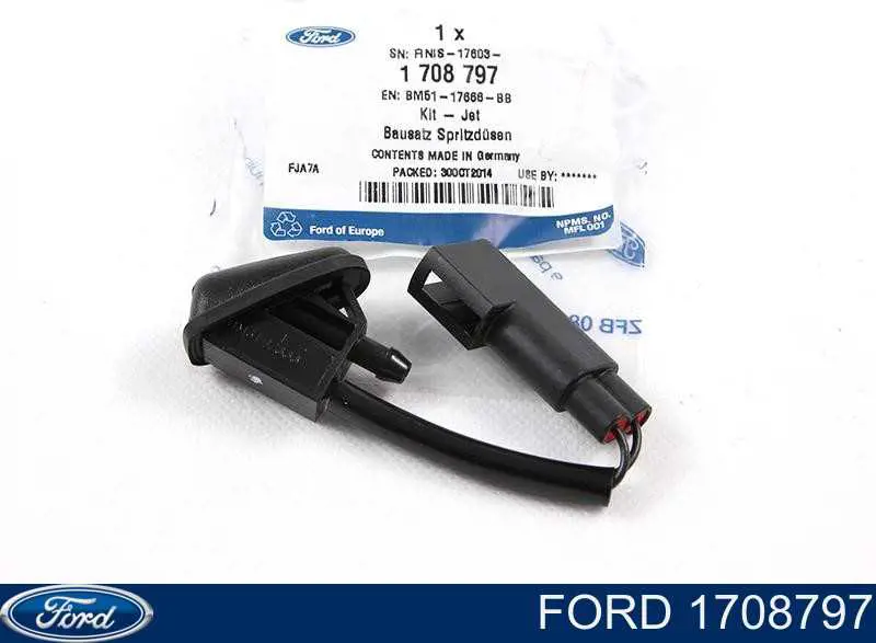 Compre 1708797 Ford Injetor de fluido para lavador de pára-brisas