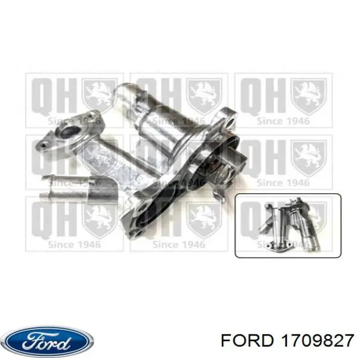 Caixa do termostato 31359806 Volvo