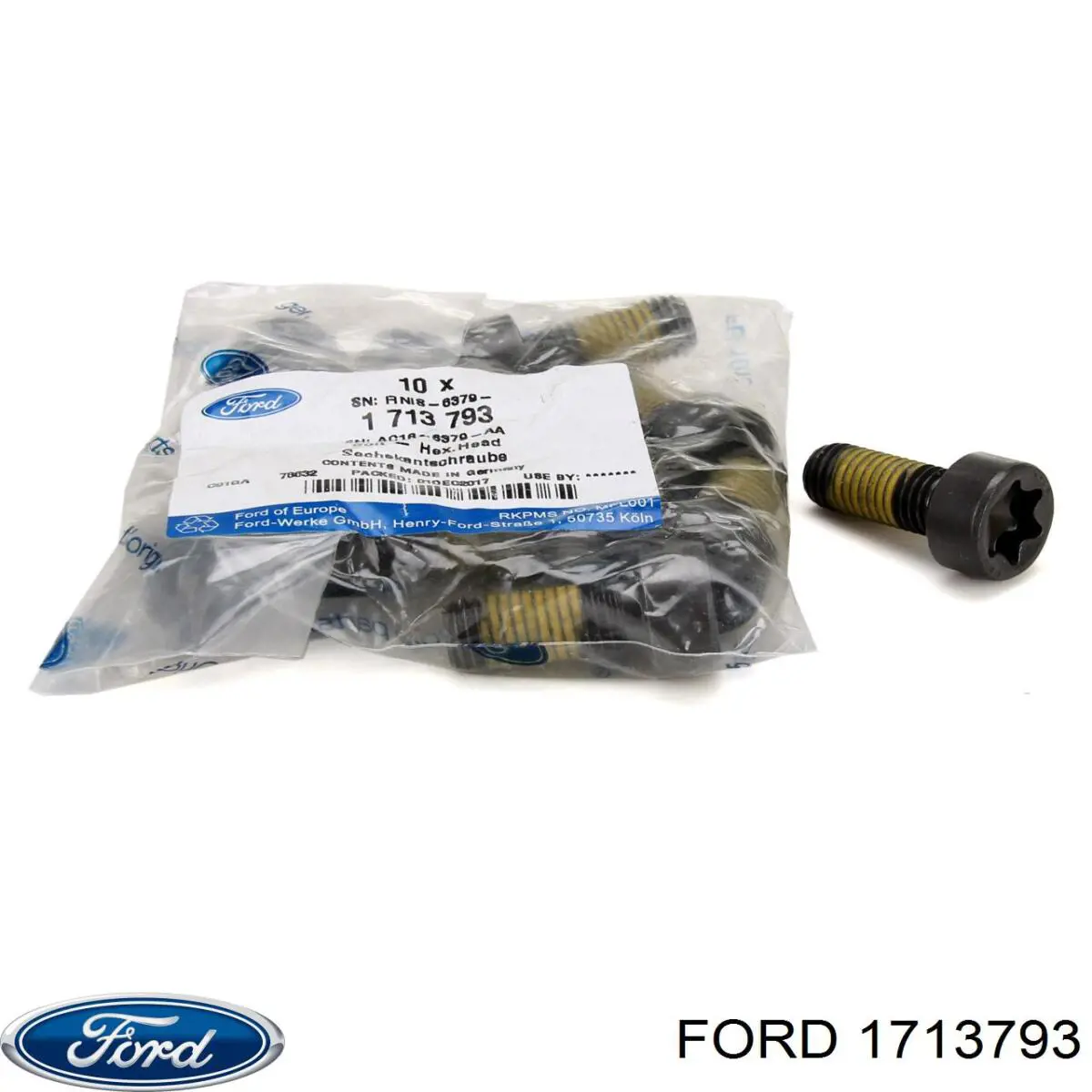 Parafuso de fixação de volante Ford 1713793 preço, a partir de 2,11 USD