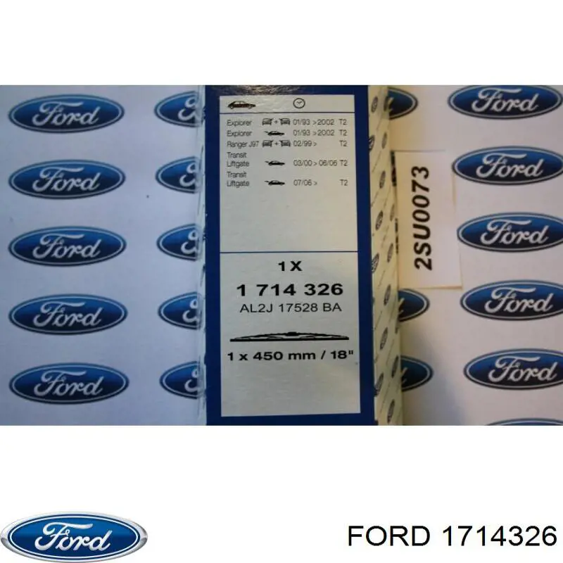 Limpa-pára-brisas do pára-brisas, kit de 2 un. Ford 1714326 preço, a partir de 34,28 USD