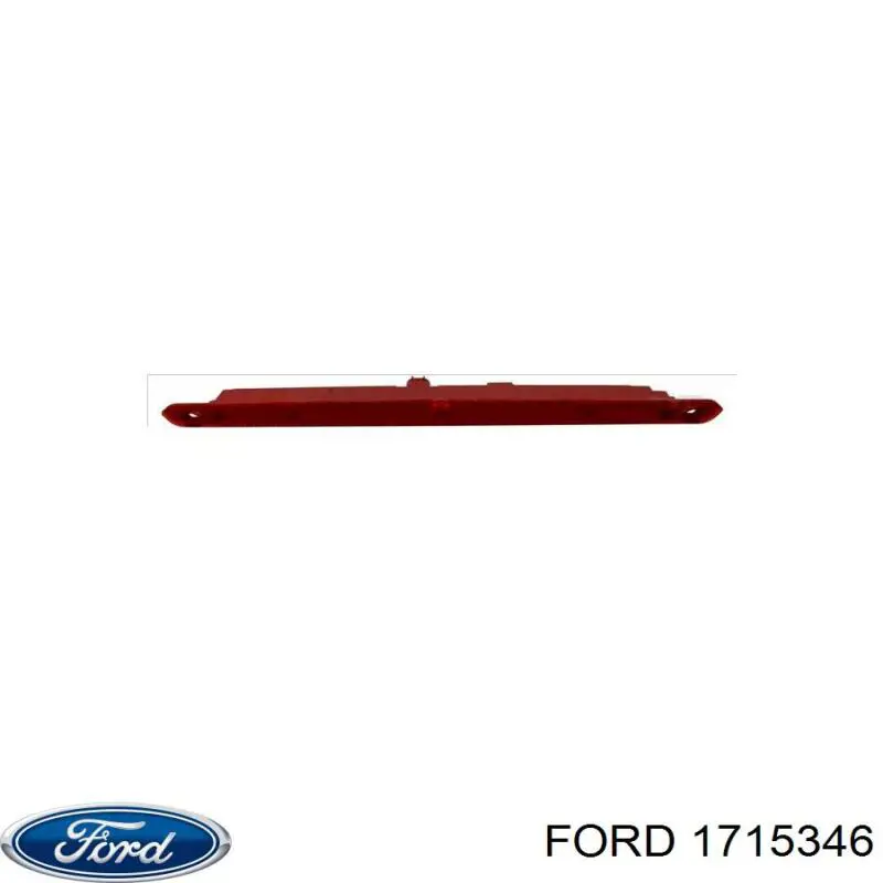 1838168 Ford Sinal de parada traseiro adicional