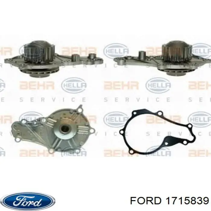Bomba de água (bomba) de esfriamento Ford 1715839 preço, a partir de 28,50 USD