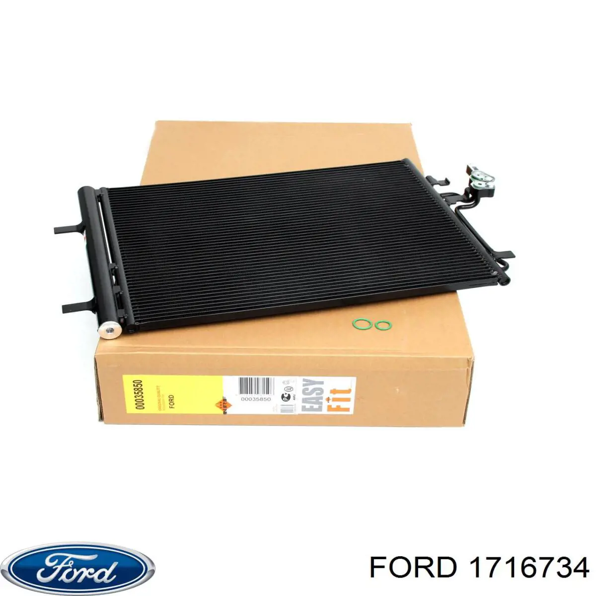 1716734 Ford Radiador de aparelho de ar condicionado