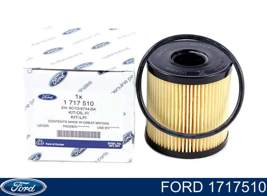 Filtro de óleo Ford 1717510 preço, a partir de 11,29 USD