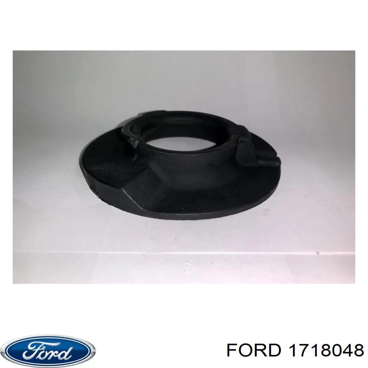 1718048 Ford Espaçador (anel de borracha) da mola traseira inferior