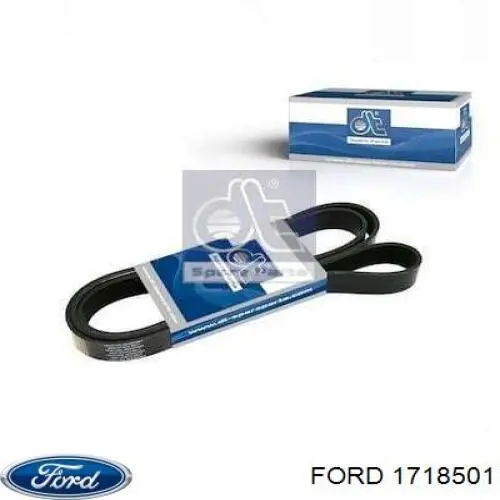 Compre 1718501 Ford Braço oscilante inferior esquerdo de suspensão traseira/direita