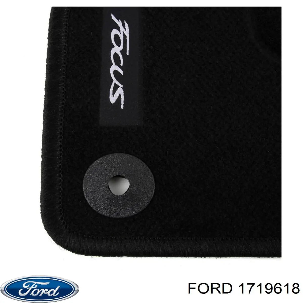 1719618 Ford Tapetes dianteiros + traseiros, kit