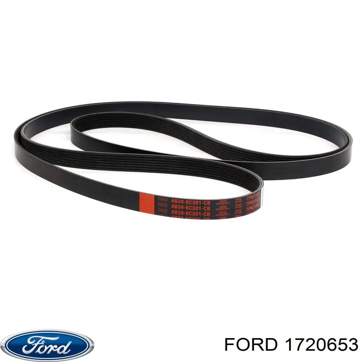 1720653 Ford Correia dos conjuntos de transmissão