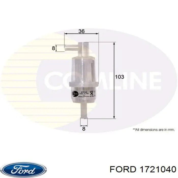  Ford 1926324 preço, a partir de  USD