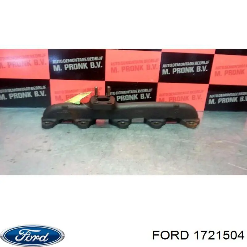 8M5Q9431A2A Ford Tubo coletor de escape