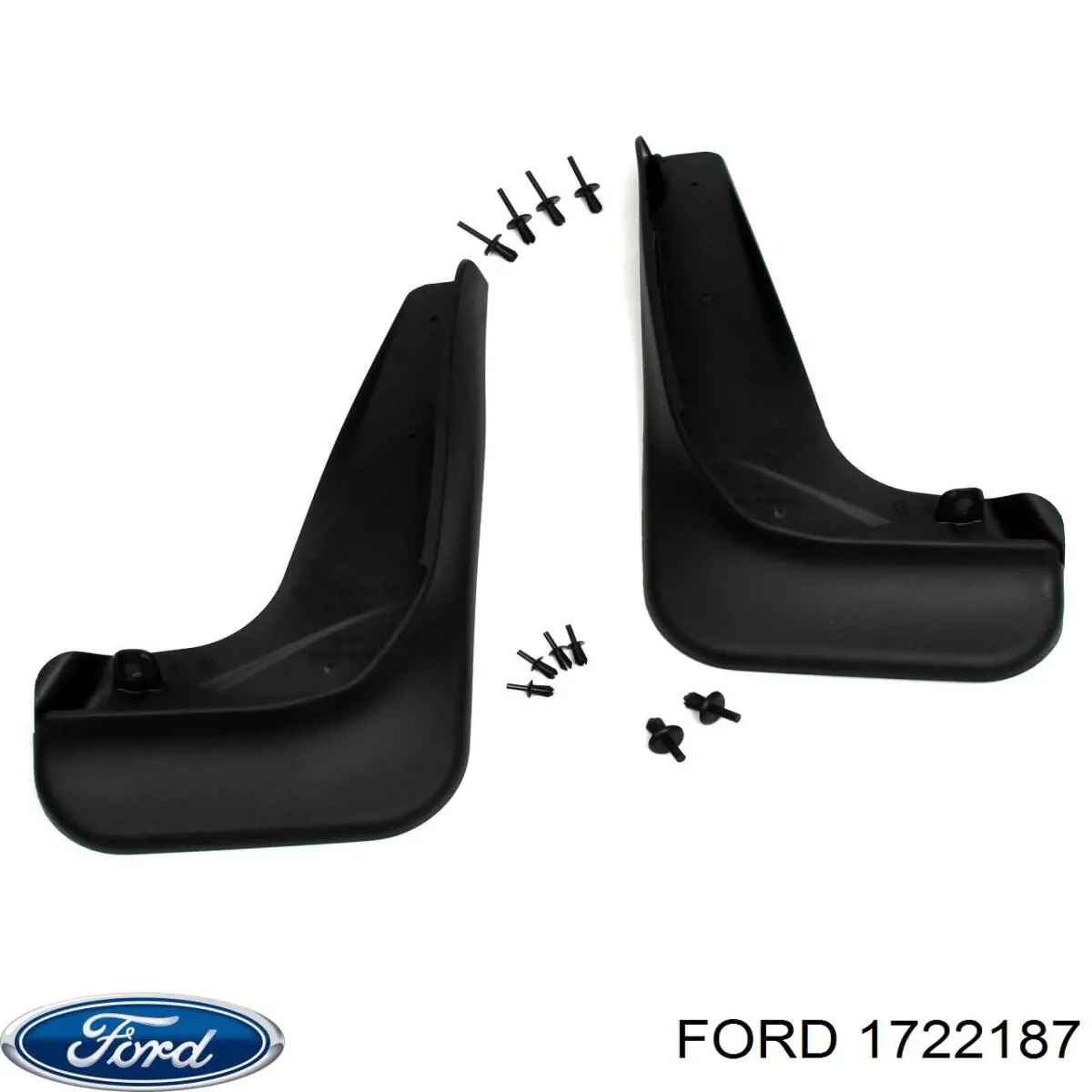  Protetores de lama traseiros, kit Ford Focus III carrinha (CB8) (2010 - 2020) III