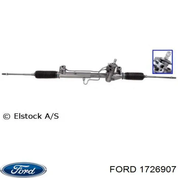 1726907 Ford Cremalheira da direção