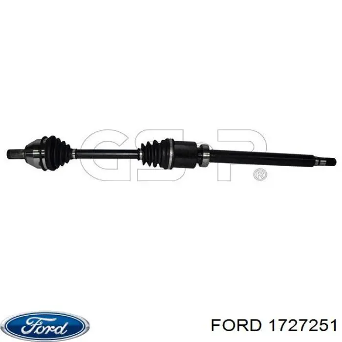 1727251 Ford Semieixo (acionador) dianteiro direito