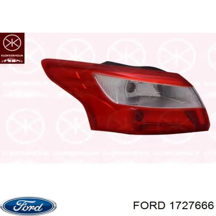 Compre 1727666 Ford Lanterna traseira esquerda externa