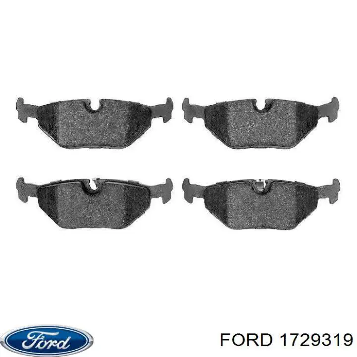 1751102 Ford Pára-choque (grade de proteção) de tampa de porta-malas (de 3ª/5ª porta traseira)