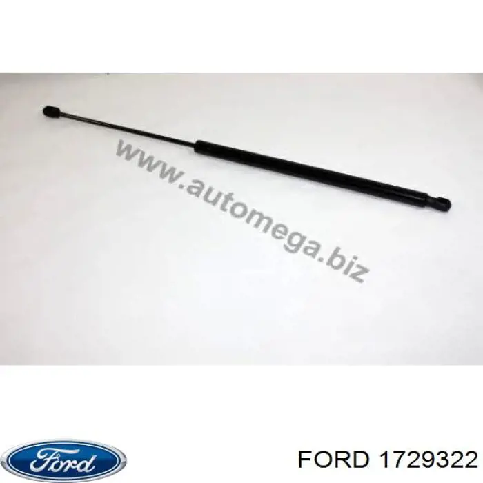 1729322 Ford Amortecedor de tampa de porta-malas (de 3ª/5ª porta traseira)
