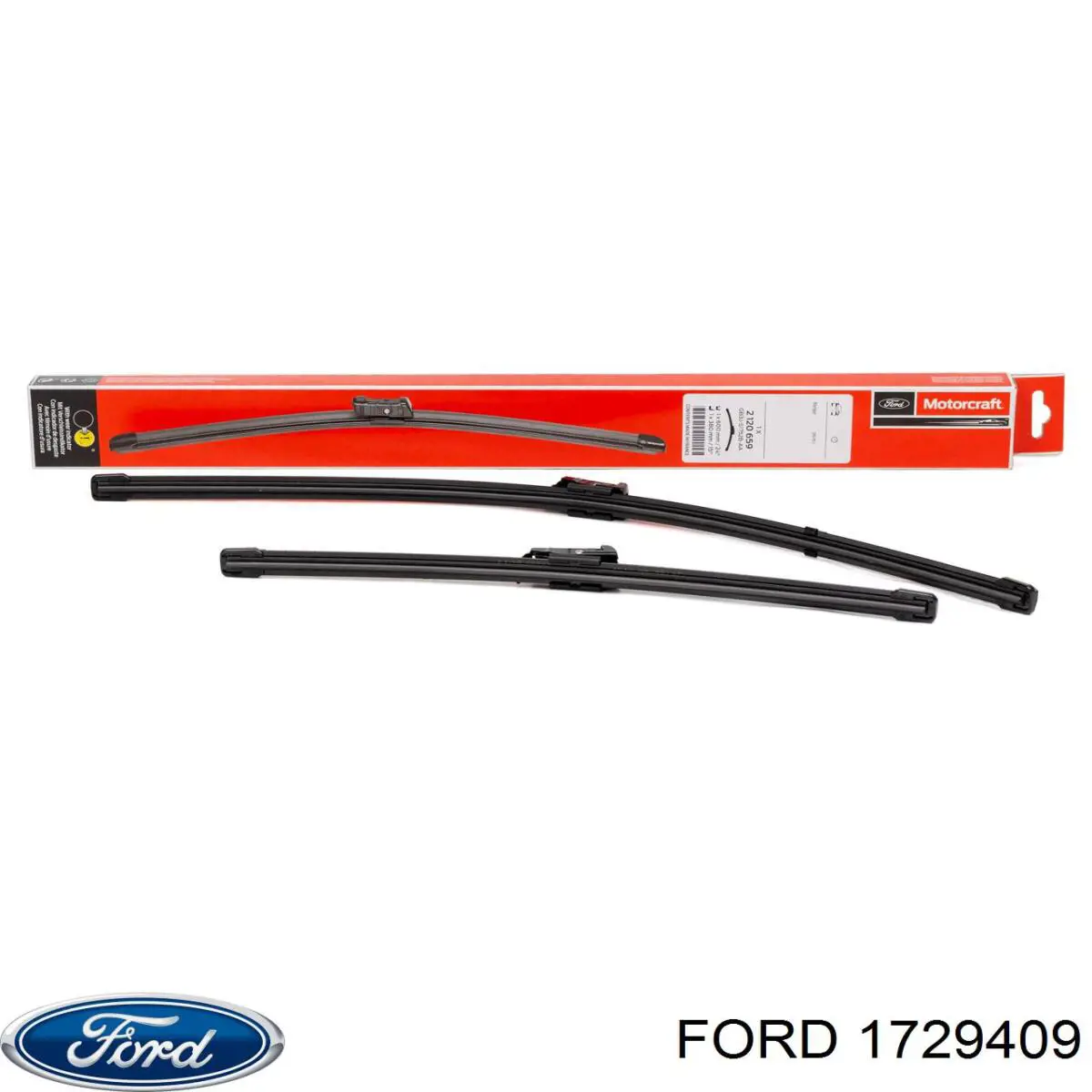 1729409 Ford Luzes de nevoeiro esquerdas/direitas