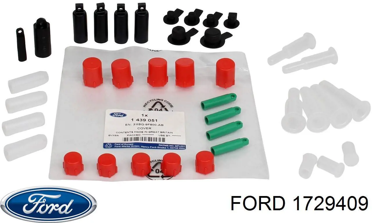 Compre 1729409 Ford Luzes de nevoeiro esquerdas/direitas