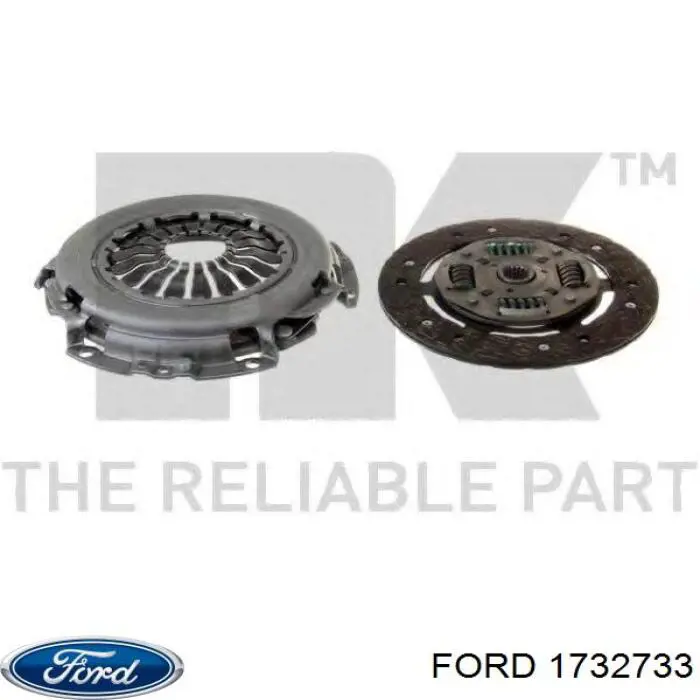 Kit de embraiagem (3 peças) Ford 1732733 preço, a partir de 140,15 USD