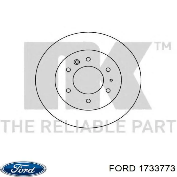 Tambor do freio traseiro Ford 1733773 preço, a partir de 101,73 USD