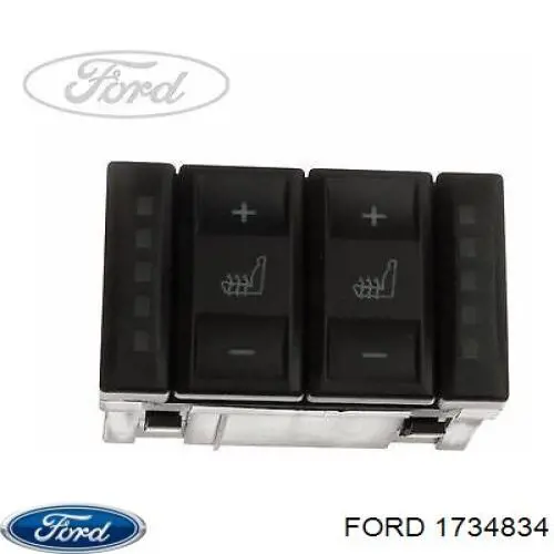 1734834 Ford Botão de ativação de aquecimento do assento