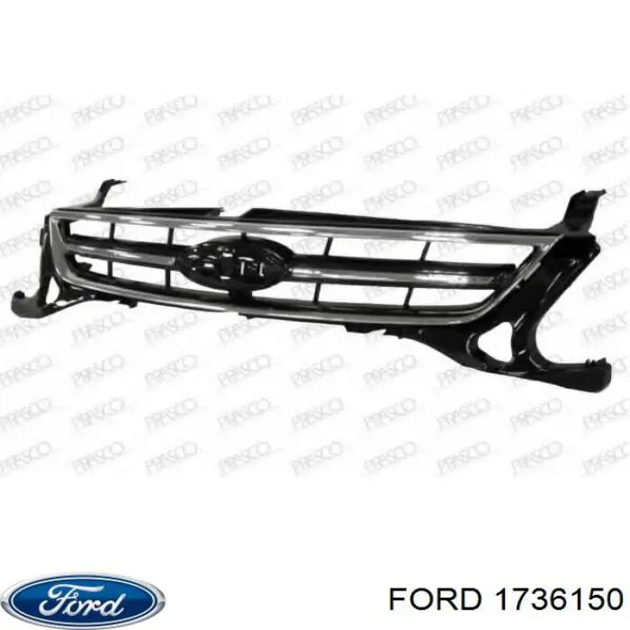 1736150 Ford Grelha do radiador