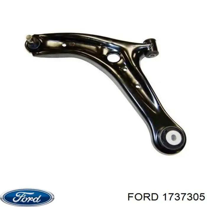 1737305 Ford Braço oscilante inferior esquerdo de suspensão dianteira