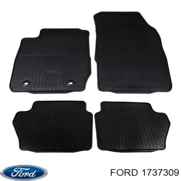 Compre 1737309 Ford Braço oscilante inferior direito de suspensão dianteira