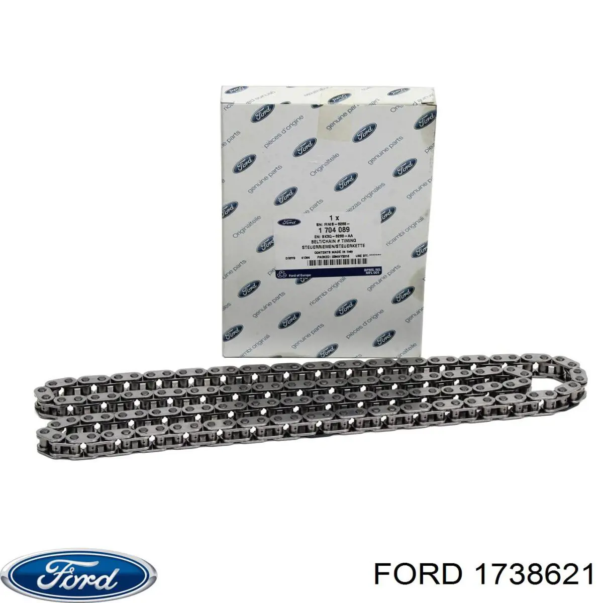 Compre 1738621 Ford Tampa de motor dianteira