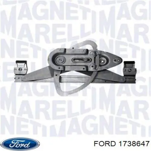 Mecanismo de acionamento de vidro da porta traseira esquerda Ford 1738647 preço, a partir de 63,10 USD