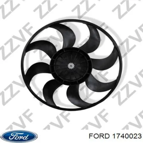 Compre 1740023 Ford Ventilador elétrico de esfriamento montado (motor + roda de aletas)