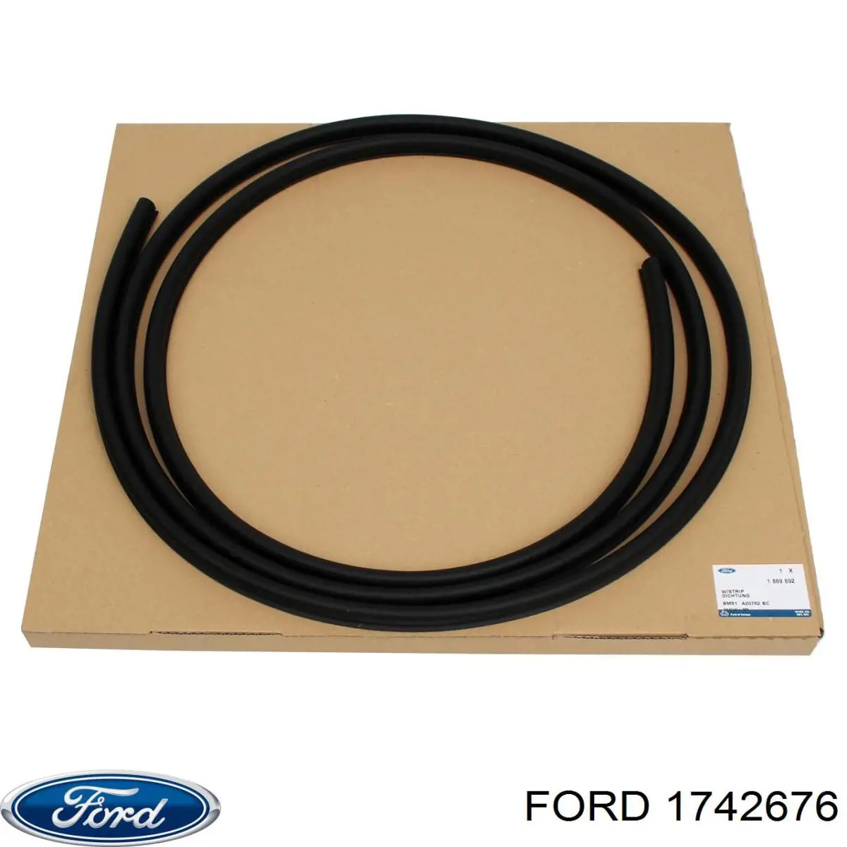 1742676 Ford Compactador da porta dianteira (na carroçaria)