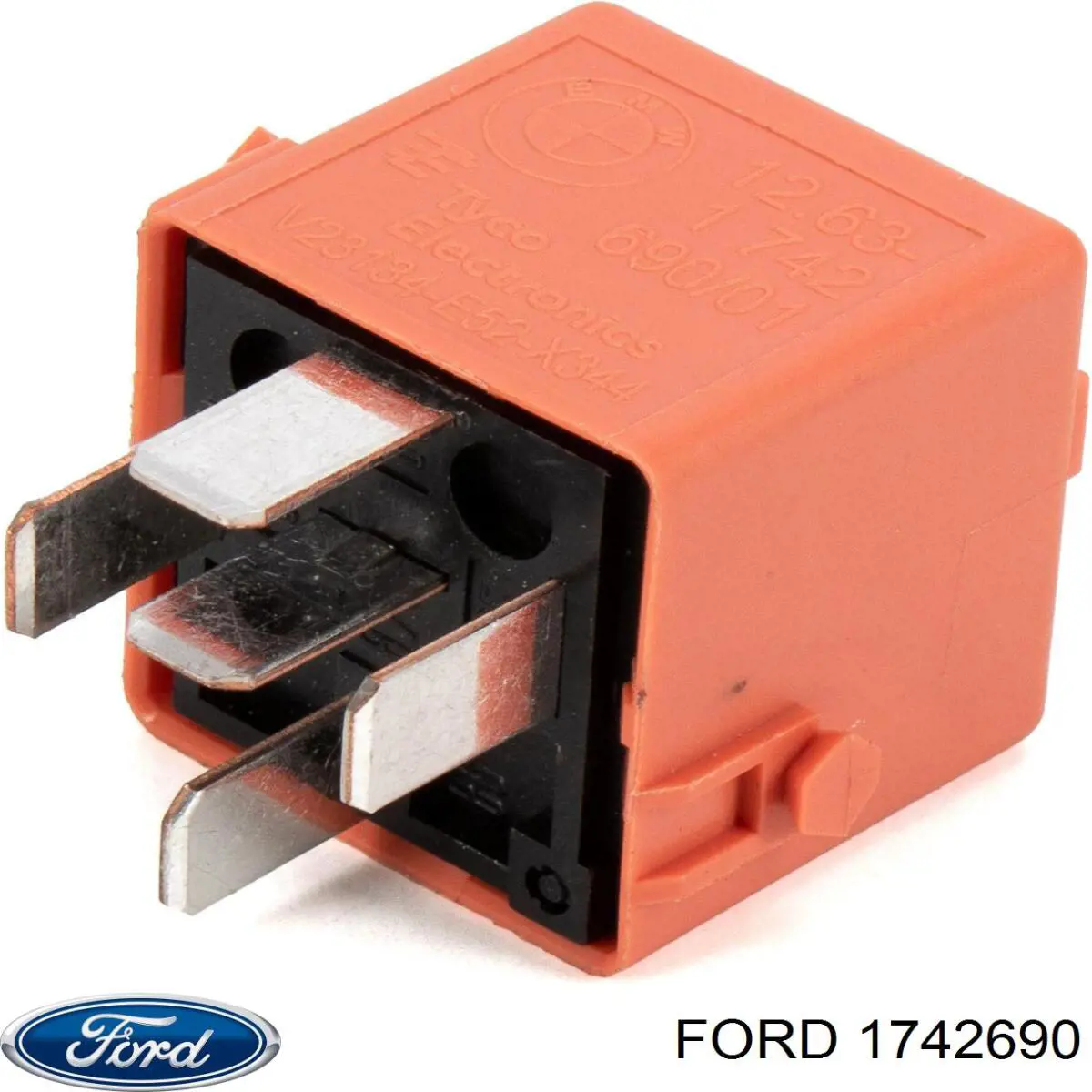2759482 Ford Fecho da porta dianteira direita
