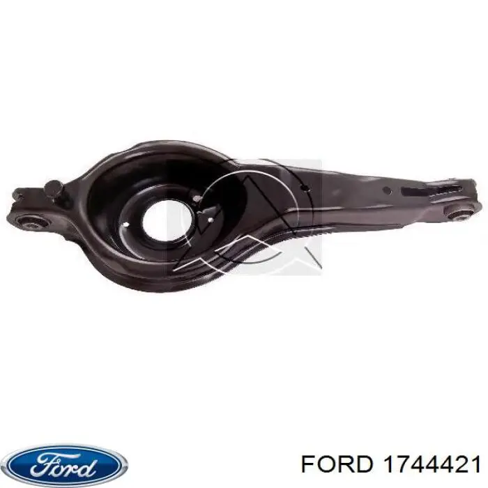 Compre 1744421 Ford Braço oscilante inferior esquerdo de suspensão traseira/direita